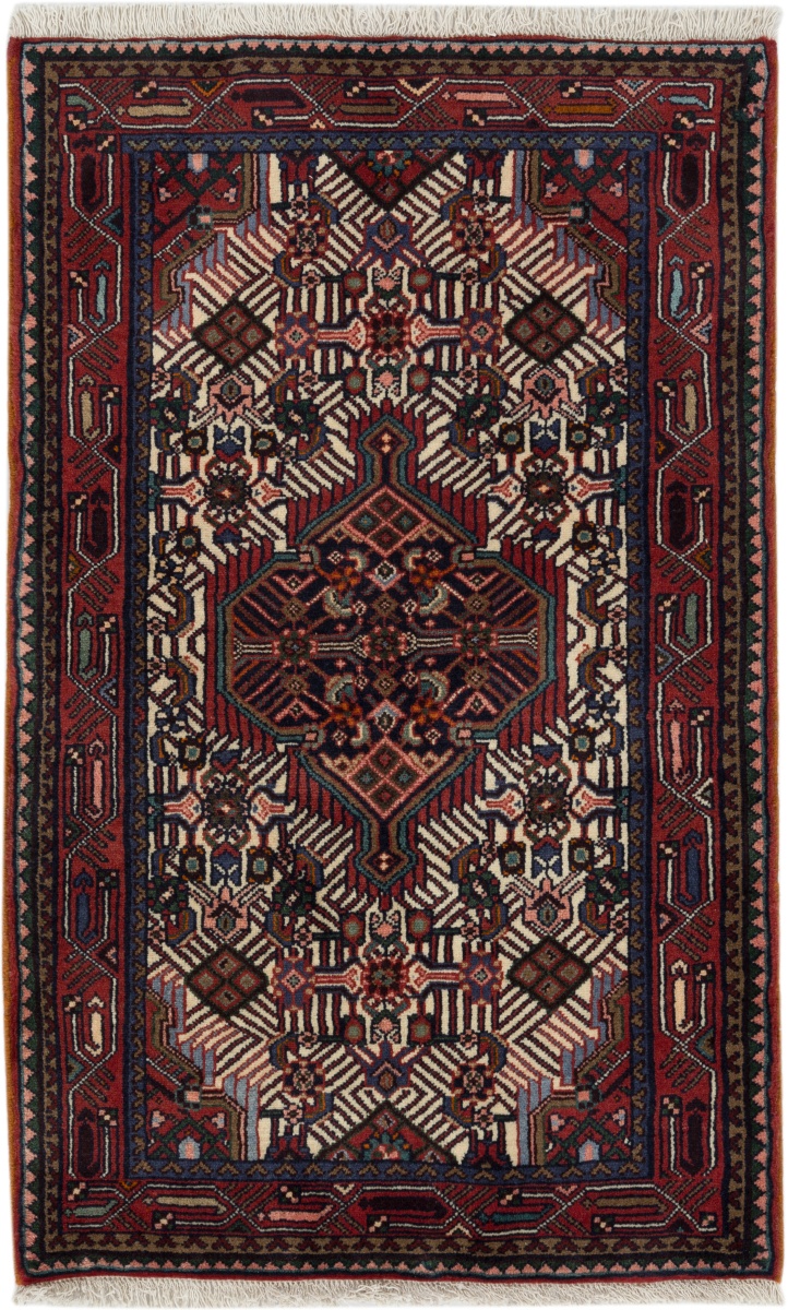 Gholtogh Persisk matta 130 x 80 Vit (Iran) Handknuten