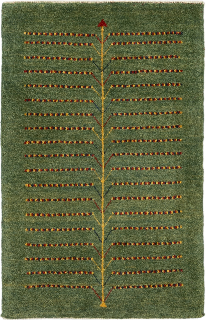 Yalameh Tapis persan 120 x 80 Blanc (Iran) Noué À La Main