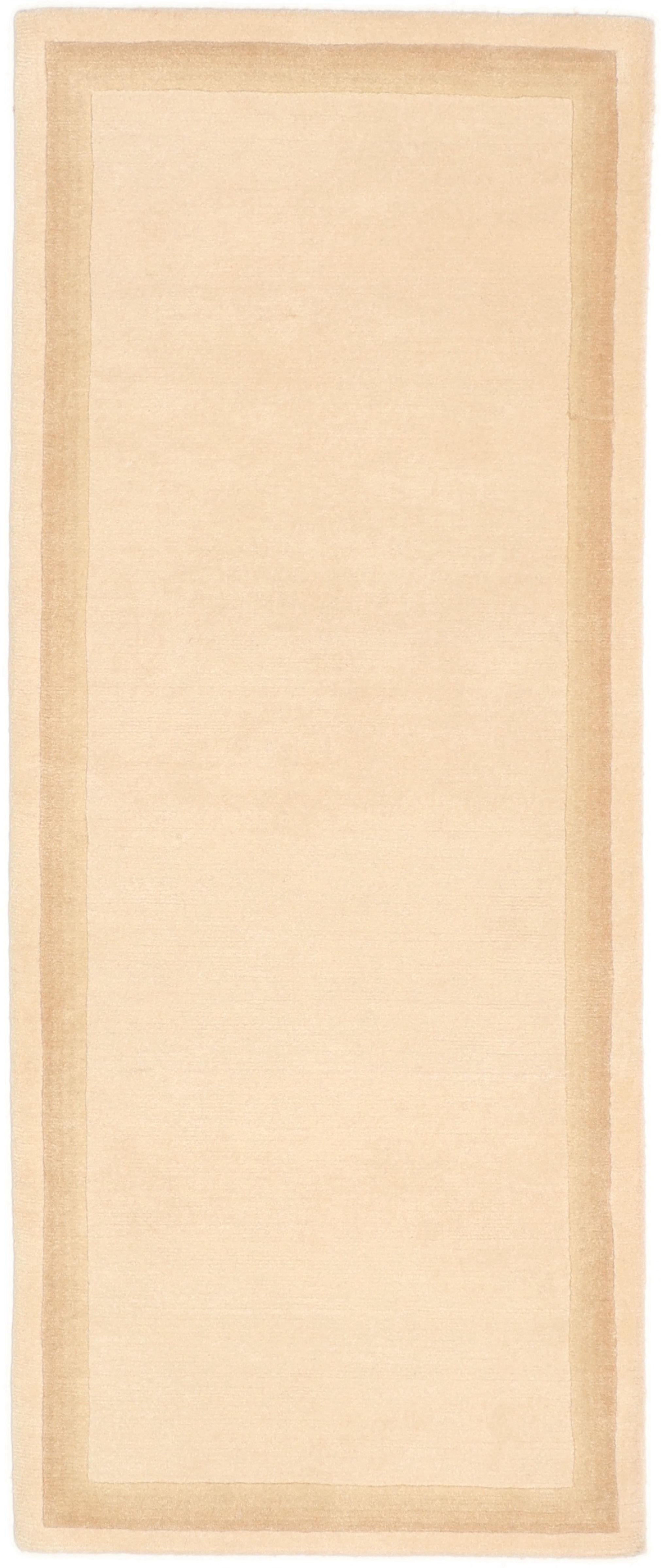 Nepal Szőnyeg 200 x 80 Fehér (Nepal) Kézzel Csomózott