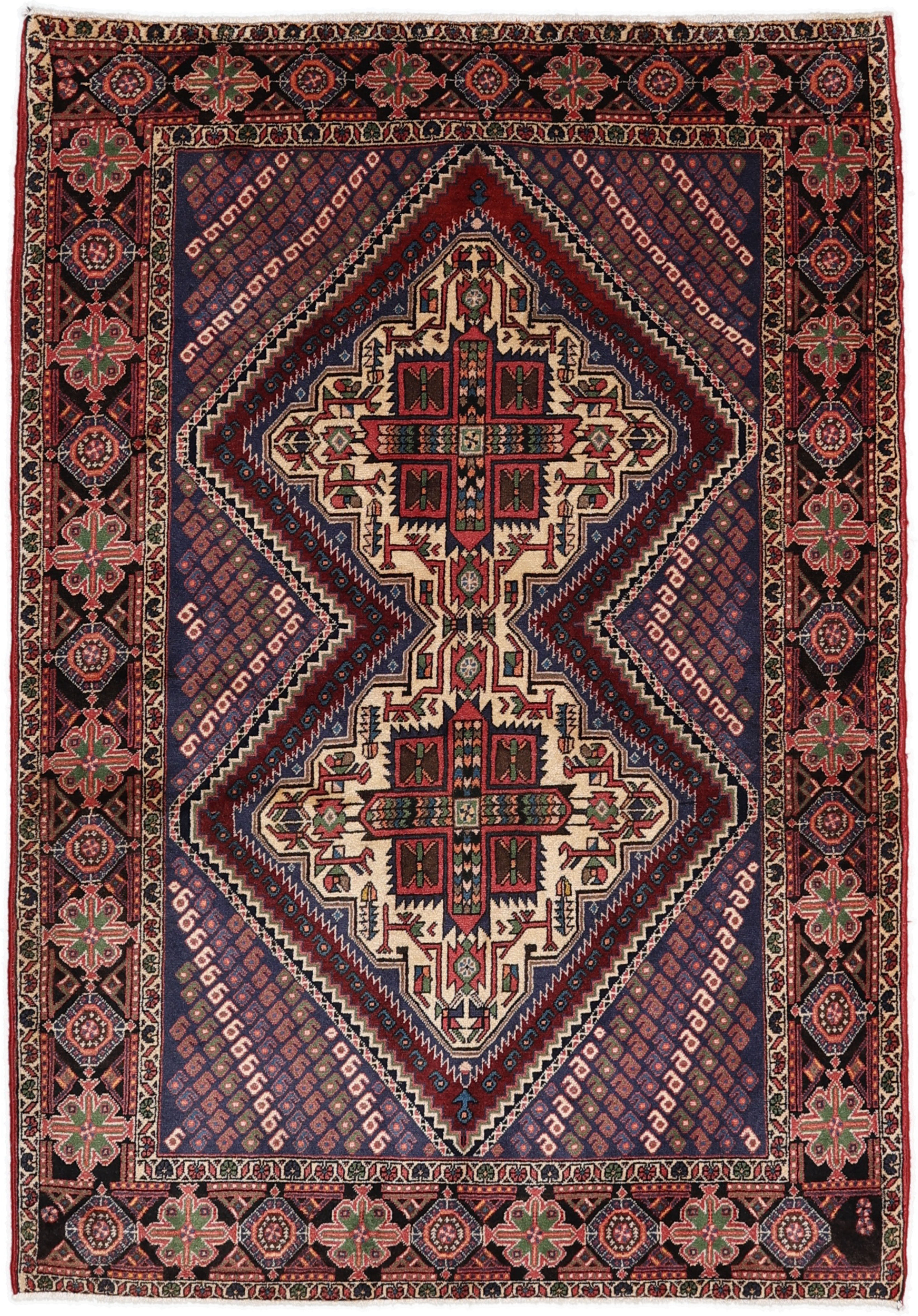 Sirjan Dywan 130 x 190 (Iran) Ręcznie Tkany